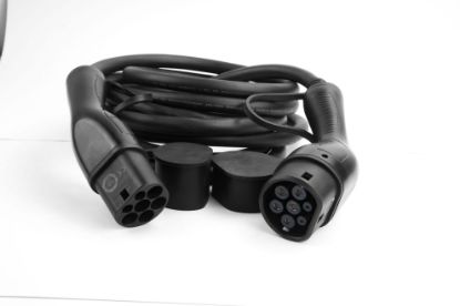 Picture of EV Charging Cable Type 2 to GBT, 3P, 22 KW, 5m, for Chinese EVs